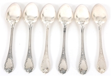 CHRISTOFLE FRANCE 'MARLY' PATTERN SILVERPLATE FLATWARE