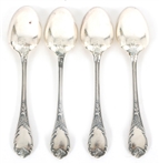 CHRISTOFLE FRANCE 'MARLY' PATTERN SILVERPLATE FLATWARE