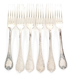 CHRISTOFLE FRANCE 'MARLY' PATTERN SILVERPLATE FLATWARE