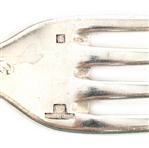 CHRISTOFLE FRANCE 'MARLY' PATTERN SILVERPLATE FLATWARE