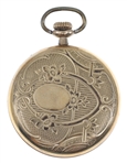MEN'S ELGIN GOLD-FILLED CASE 'FATHER TIME' POCKET WATCH