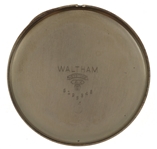 MEN'S WALTHAM 14K GOLD CASE POCKET WATCH W/ ENGRAVING 