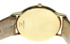 MEN'S PIAGET 18K GOLD CASE MECHANICAL WRISTWATCH