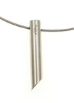 STAINLESS STEEL & DIAMOND MODERN DISNEY NECKLACE 