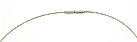 STAINLESS STEEL & DIAMOND MODERN DISNEY NECKLACE 