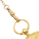 PATEK PHILIPPE 18K GOLD HUNTER'S CASE POCKET WATCH