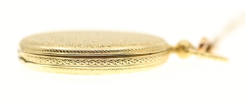 PATEK PHILIPPE 18K GOLD HUNTER'S CASE POCKET WATCH
