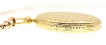 PATEK PHILIPPE 18K GOLD HUNTER'S CASE POCKET WATCH