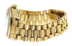 MEN'S ROLEX PRESIDENT 18K GOLD DAY-DATE OYSTER WATCH