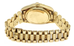 MEN'S ROLEX PRESIDENT 18K GOLD DAY-DATE OYSTER WATCH