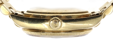 MEN'S ROLEX PRESIDENT 18K GOLD DAY-DATE OYSTER WATCH
