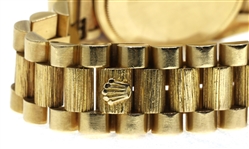 MEN'S ROLEX PRESIDENT 18K GOLD DAY-DATE OYSTER WATCH