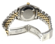 MEN'S ROLEX DATEJUST TWO-TONE STAINLESS STEEL WATCH
