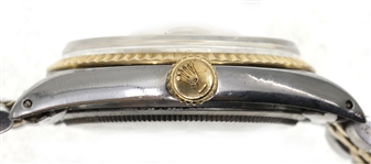 MEN'S ROLEX DATEJUST TWO-TONE STAINLESS STEEL WATCH