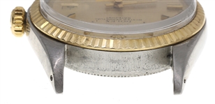 MEN'S ROLEX DATEJUST TWO-TONE STAINLESS STEEL WATCH
