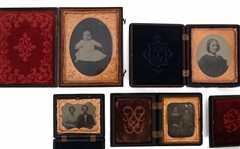 19TH C. TINTYPE PORTRAITS