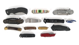 FOLDING POCKET KNIVES - GERBER, MILANO, BOKER, & MORE