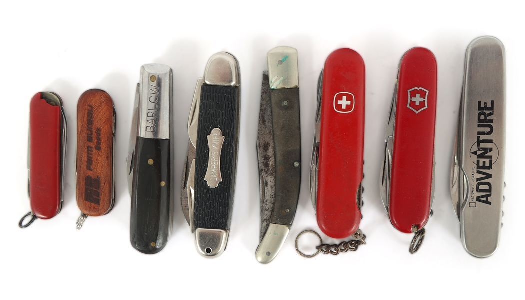 FOLDING POCKET KNIVES - VICTORINOX, WENGER, & MORE