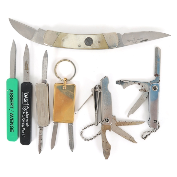 FOLDING POCKET KNIVES - IMPERIAL, BASSETT, ANVIL, LITER