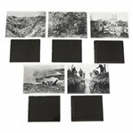 WWI MILITARY PHOTO PRINTS & GLASS NEGATIVES