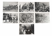 WWI MILITARY PHOTO PRINTS & GLASS NEGATIVES