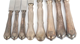 GERMAN .800 SILVER FLATWARE