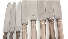 GERMAN .800 SILVER FLATWARE