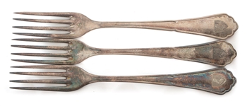 GERMAN .800 SILVER FLATWARE