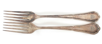 GERMAN .800 SILVER FLATWARE