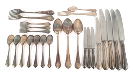 GERMAN .800 SILVER FLATWARE