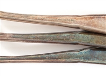 GERMAN .800 SILVER FLATWARE