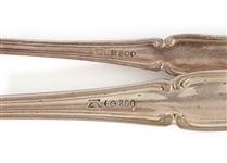 GERMAN .800 SILVER FLATWARE