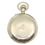 MEN'S PIONEER BASE METAL CASE POCKET WATCH