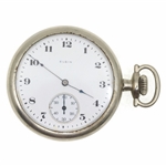 MENS ELGIN SILVERODE CASE POCKET WATCH
