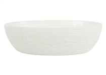 MILK-GLASS BUTTER DISHES