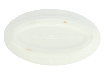 MILK-GLASS BUTTER DISHES