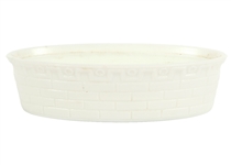 MILK-GLASS BUTTER DISHES