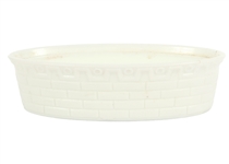 MILK-GLASS BUTTER DISHES