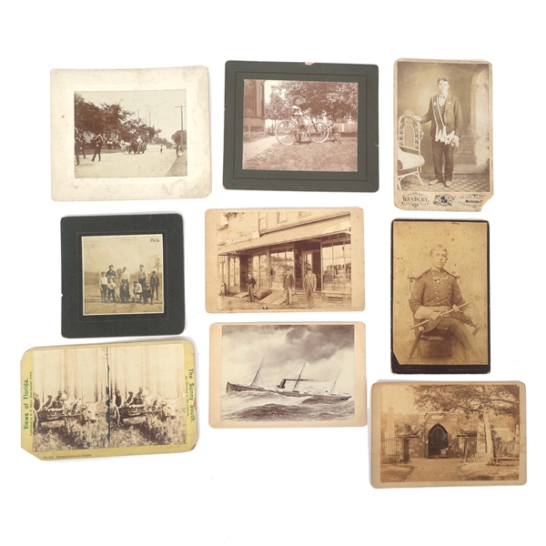 19TH & 20TH C. CABINET CARDS 