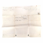 1862 BRITISH MORTGAGE DOCUMENT 