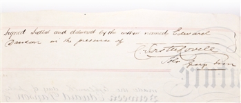 1862 BRITISH MORTGAGE DOCUMENT 