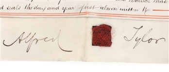 1878 BRITISH MORTGAGE DOCUMENT 