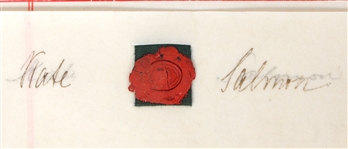 1883 BRITISH MORTGAGE DOCUMENT 