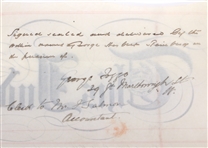 1883 BRITISH MORTGAGE DOCUMENT 