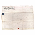 1815 BRITISH LEASE DOCUMENT 