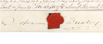 1815 BRITISH LEASE DOCUMENT 