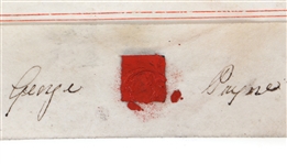 1816 BRITISH LEASE DOCUMENT