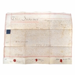 1820 BRITISH LEASE DOCUMENT 