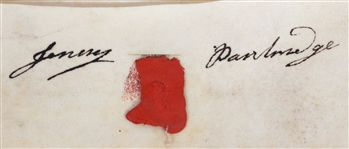 1820 BRITISH LEASE DOCUMENT 