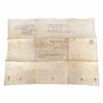1820 BRITISH LEASE DOCUMENT 